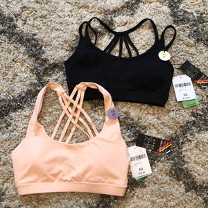 TWO FOREVER 21 SPORTS BRAS NWT